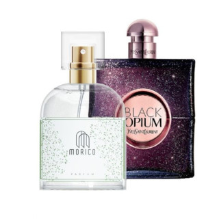 MORICO D243 - 50 ml - inšpirovaný vôňou  YSL Black Opium Nuit Blanche