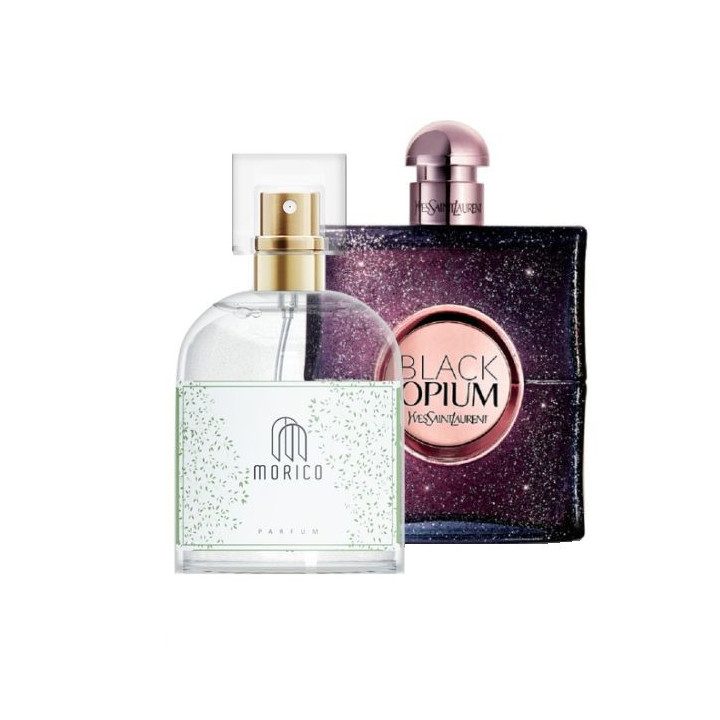 MORICO D243 - 50 ml - inšpirovaný vôňou  YSL Black Opium Nuit Blanche