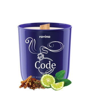 sviečka Code - 175 g - inšpirovaná pánskou vôňou Armani Code
