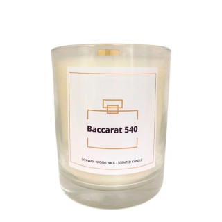 sviečka E204 - 180 g - inšpirované vôňou parfumu Maison Francis Kurkdjian Baccarat Rouge 540