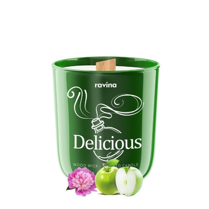 sviečka Delicious - 175 g - inšpirovaná vôňou DKNY Be Delicious