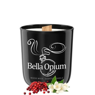 sviečka Bella Opium - 175 g - inšpirované vôňou parfému Yves Saint Laurent Black Opium