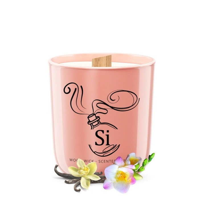 sviečka Si - 175 g - inšpirované vôňou parfému Giorgio Armani Sí