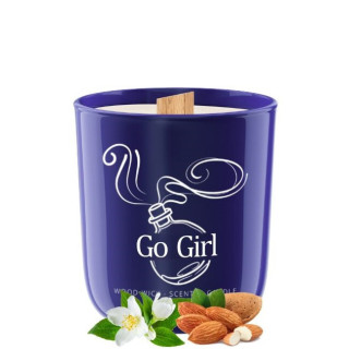 sviečka Go Girl - 175 g - inšpirované vôňou parfému Carolina Herrera Good Girl