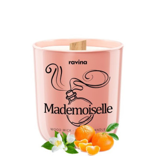 sviečka Mademoiselle - 175 g - inšpirované vôňou parfému Chanel Coco Mademoiselle